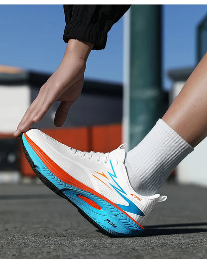 NEW Men Sports Running Shoes Off Marathon Breathable Light Comfortable Athletic Sneakers Jogging Basketball Tenis Air Cushion