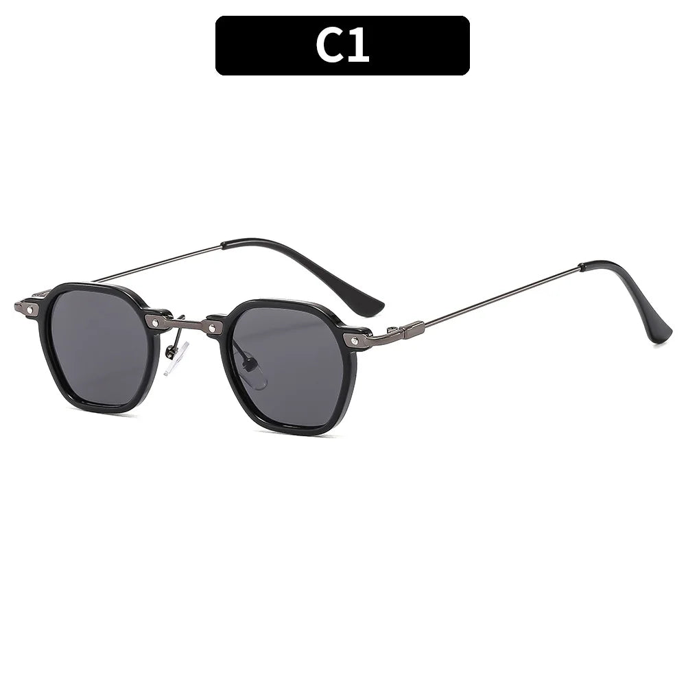 Ochelari de soare mici, pătrați, pentru călărie și condus, pentru femei și bărbați, de marcă, de designer, cu ramă metalică, ochelari de soare, Oculos De Sol, UV400