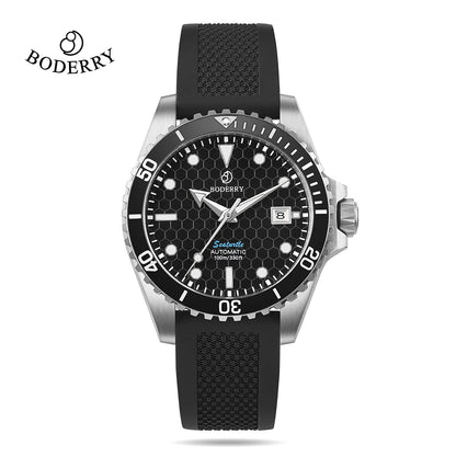 Boderry Bronze Watch Seaturtle Titanium Diver Luxury Wristwatch Automatic Mechanical Wristwatch Sport 200M Waterproof Luminous