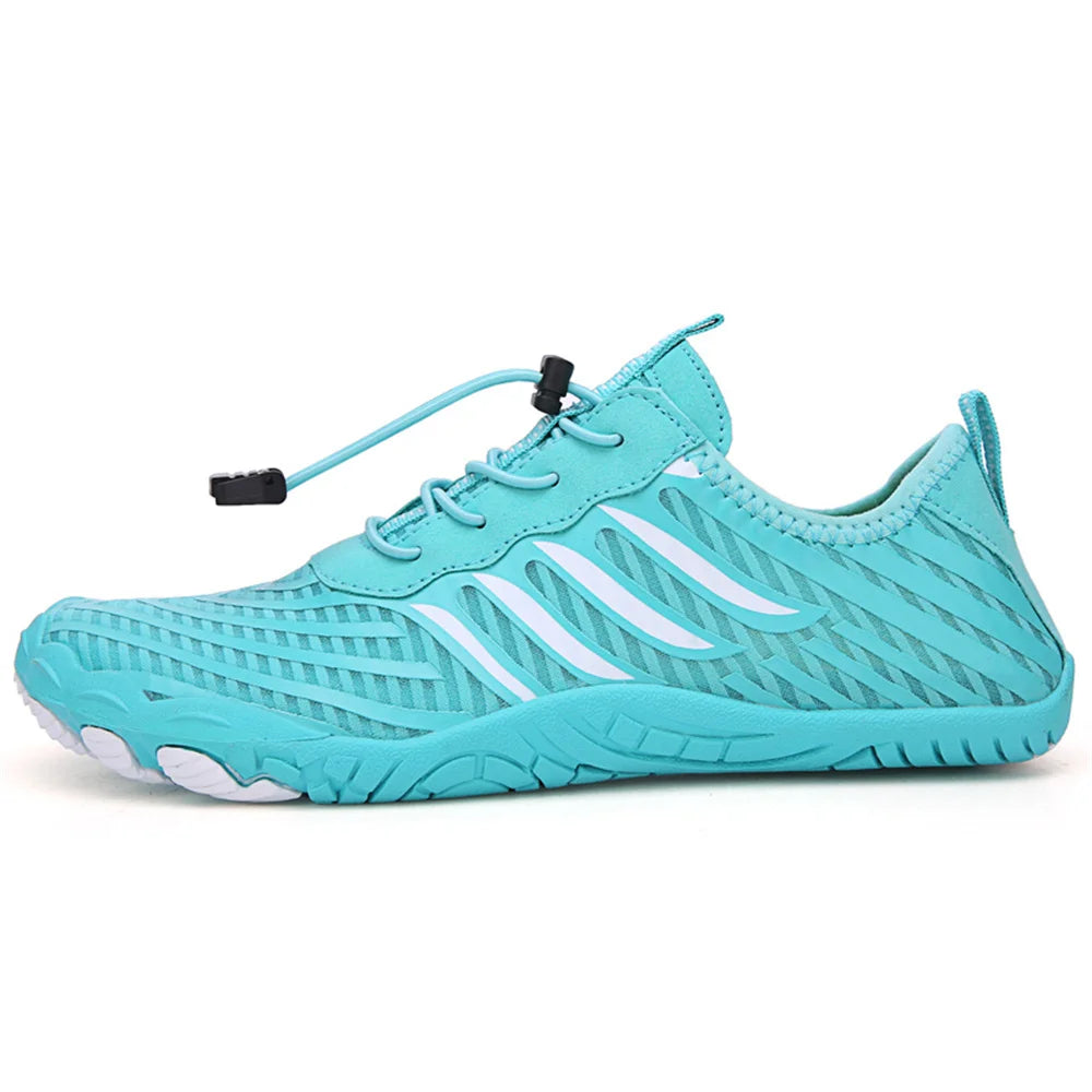 Sapatos Aquáticos Unissexo de Secagem Rápida para Homem e Mulher, Coloridos, para Praia, Natação, Surf e Beira-Mar, Ténis Aquáticos para Casal, Descalços, para Caminhada em Riachos