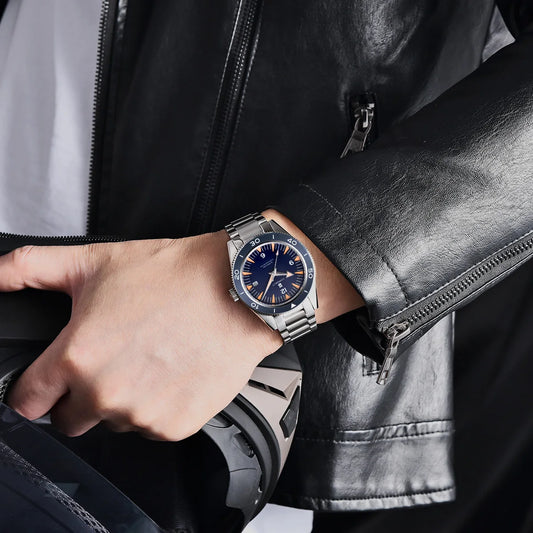 Montre de luxe pour homme Corgeut, étanche à 100 m, lunette en céramique, 41 mm, verre saphir, mouvement mécanique automatique Miyota, style montre de plongée