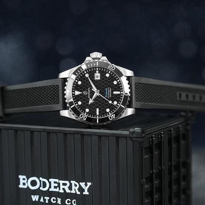 Boderry Bronze Watch Seaturtle Titanium Diver Luxury Wristwatch Automatic Mechanical Wristwatch Sport 200M Waterproof Luminous