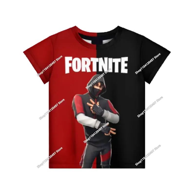 Sudadera con capucha Fortnite Anime para niños, streetwear hip-hop para hombre, ropa deportiva casual de corte holgado, moda outdoor