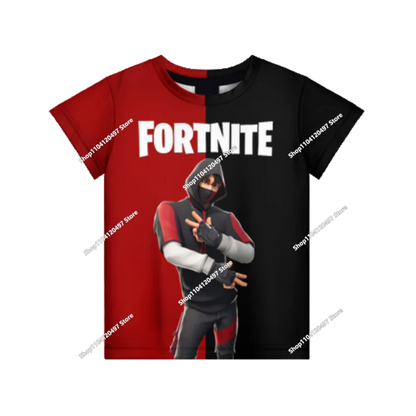 Sudadera con capucha Fortnite Anime para niños, streetwear hip-hop para hombre, ropa deportiva casual de corte holgado, moda outdoor