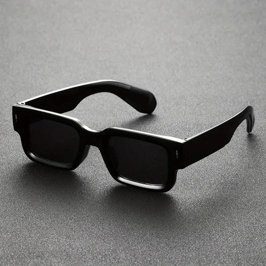 1pc Unisex Casual Simple Style Square Plastic Frame Fashion Glasses Suitable For Daily Life Outdoor Street-Photography Vacation