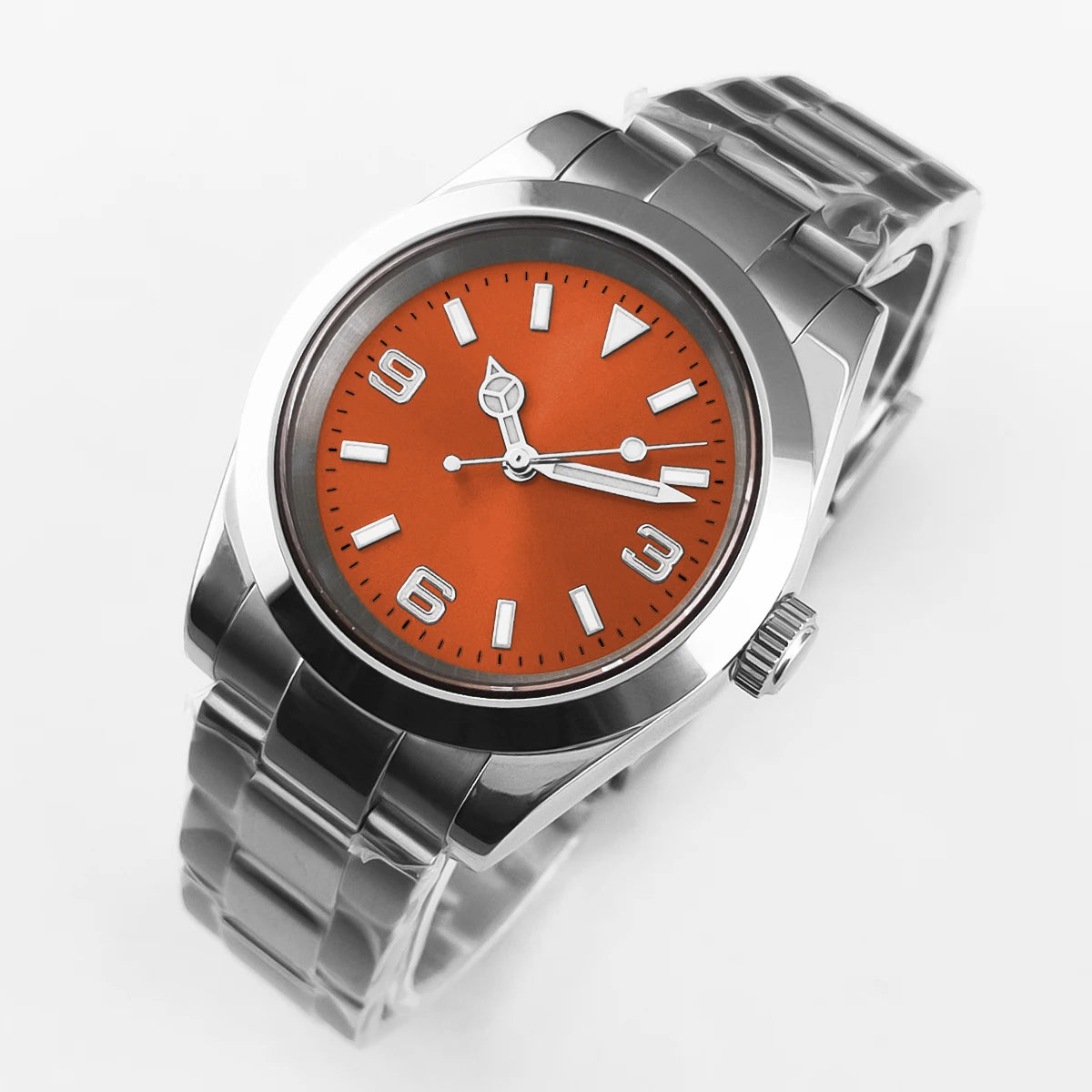 Custom Logo Luxury NH35 Watch for Women Men Watches 36MM/39MM Automatic Mechanical Wristwatches Sapphire Lume 10Bar Dive Reloj