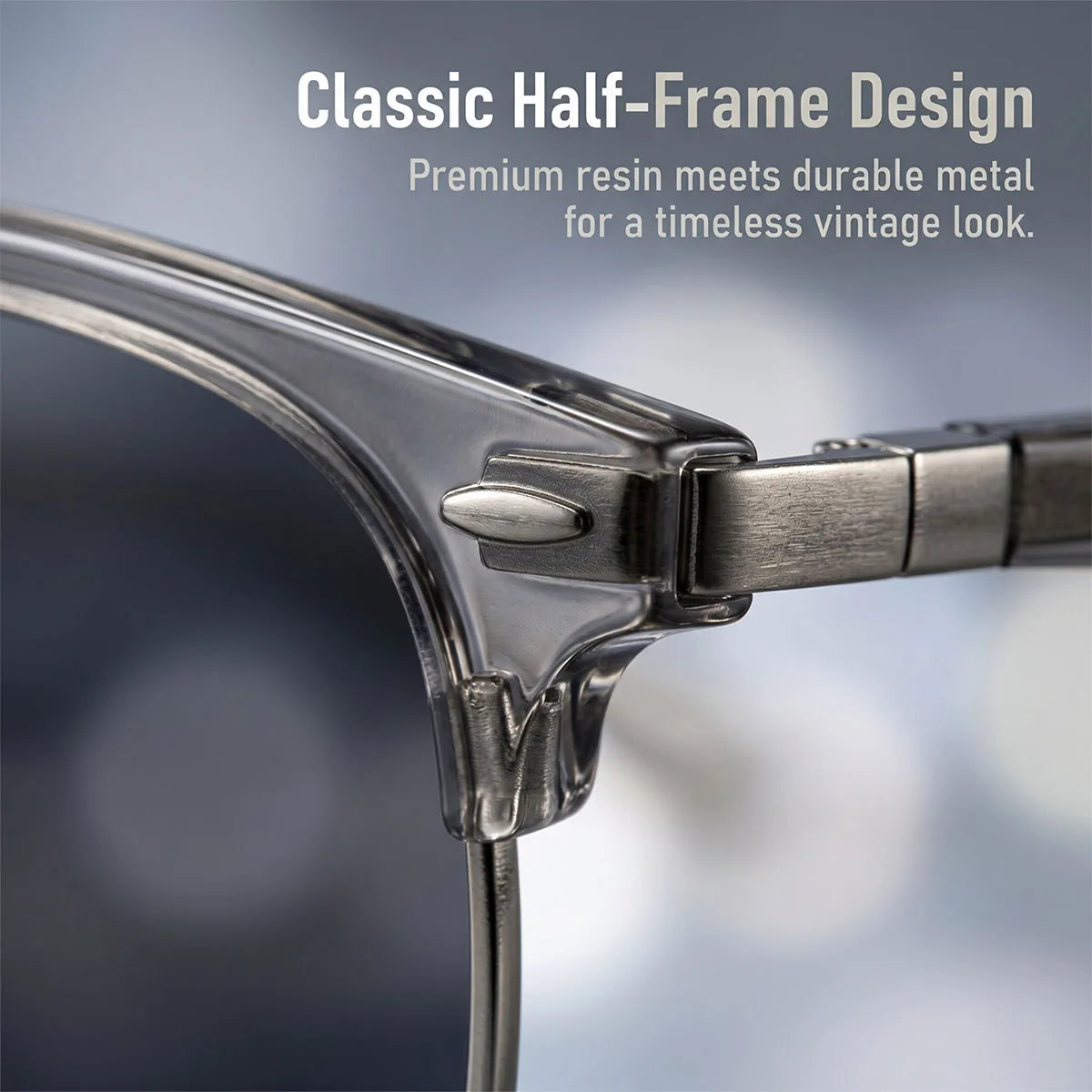 Ochelari de soare polarizați pentru bărbați, lentile semi-fără ramă, ochelari de soare vintage retro pentru femei, ochelari de soare la modă pentru vacanță, Gafas De Sol Hombre
