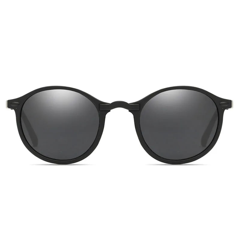 Ochelari de soare polarizați pentru bărbați și femei, ochelari de soare rotunzi, ochelari de soare UV400, ochelari de soare