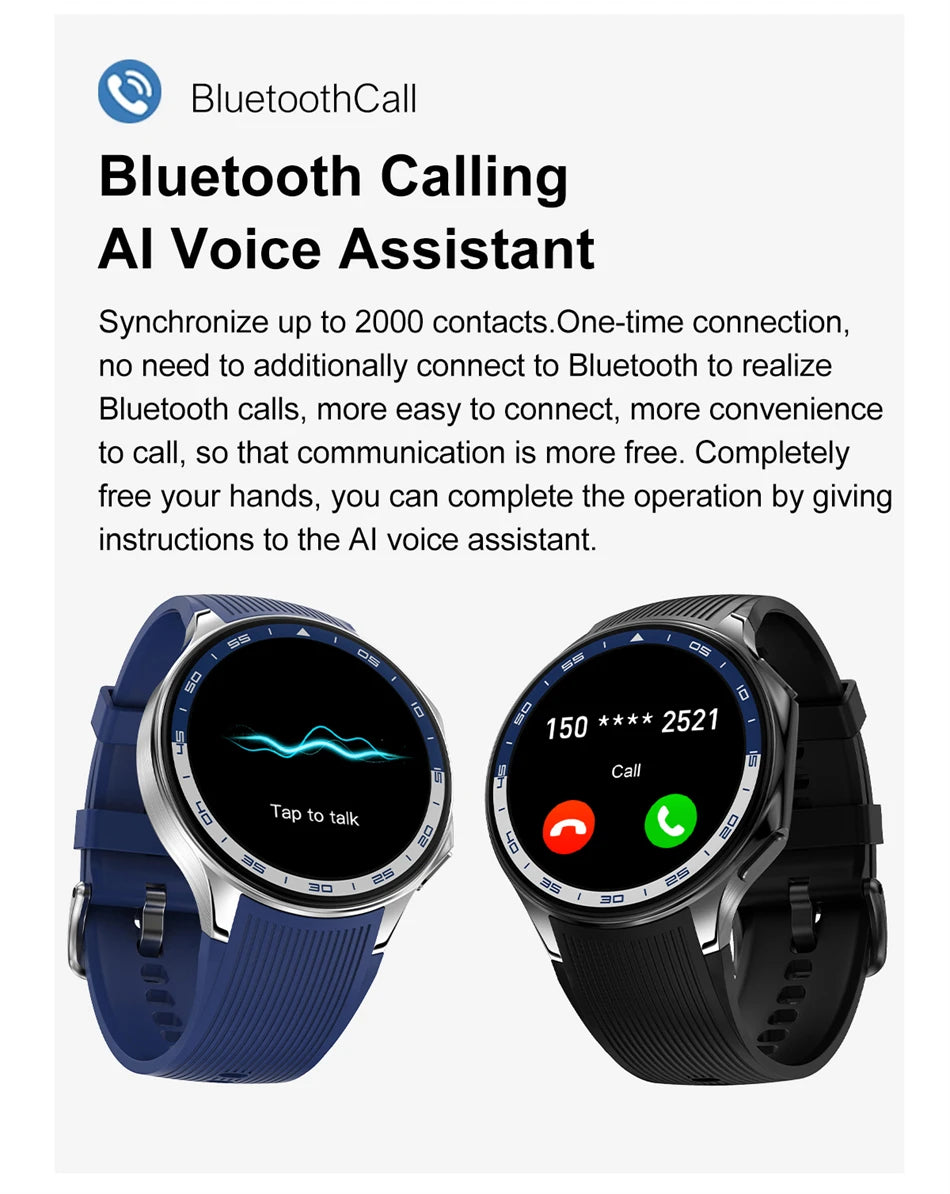 2025 New For OPPO Watch X High-End Business Watch Men 32Gb Memory Video Playback Smart Watch Sports Fitness Waterproof Bracelet