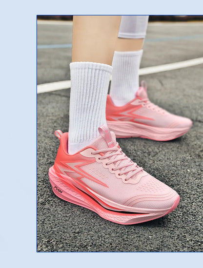 Running Shoes Carbon Plate Specialty Marathon Men's Sports Breathable Lightweight Women's Comfortable Athletic Non-slip Sneakers