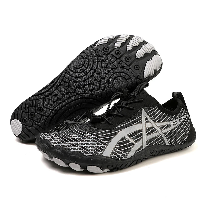 Aqua Shoes Herr Vattenskor Barfota strandskor Unisex Snabbtorkande utomhusskor Träningsskor Gymskor Sneakers Storlek 35–46