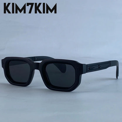 Ochelari de soare polarizați, pătrați, în stil punk, pentru bărbați, de marcă de lux, clasici, dreptunghiulari, cu protecție UV400, pentru șofat, la modă, pentru activități în aer liber
