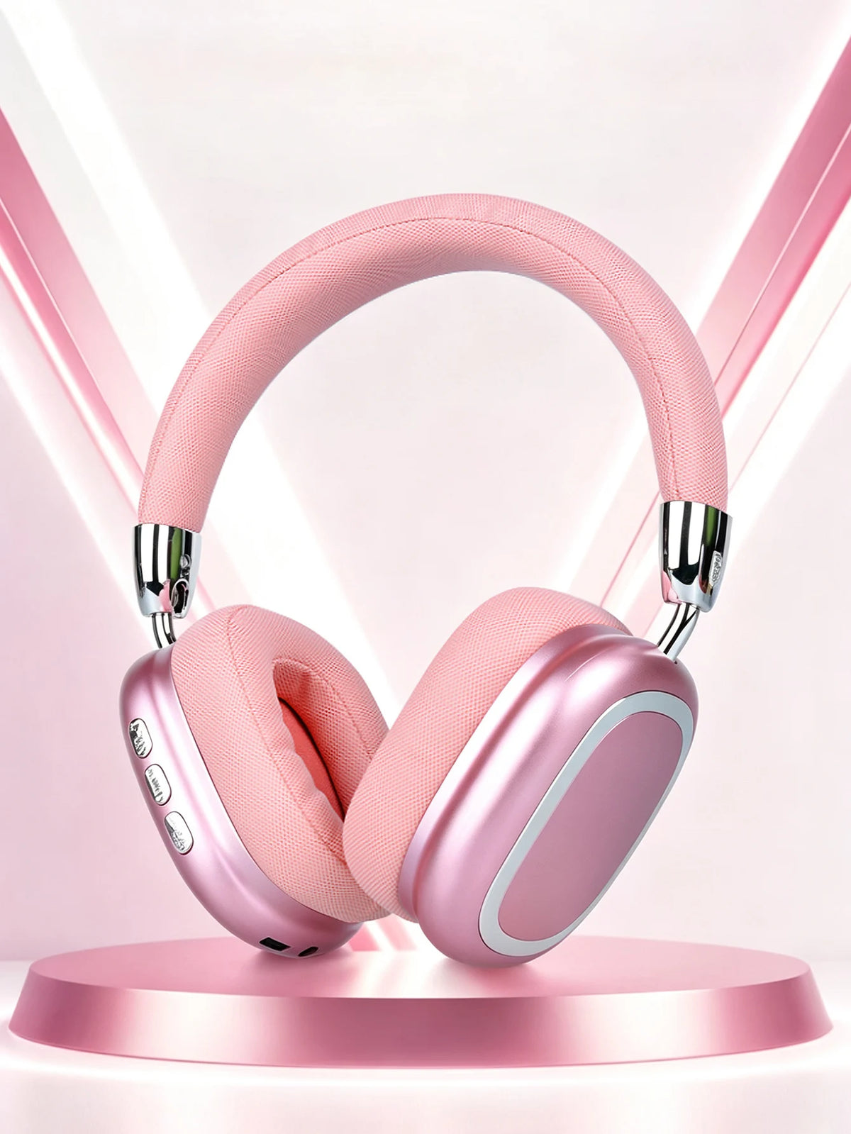Casque sans fil circumaural, puce Jerry 5.3, longue autonomie, casque sans fil pour bureau et musique, casque de jeu sans fil