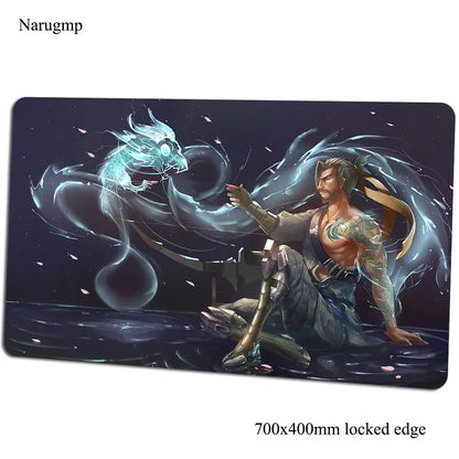 Alfombrilla de ratón Overwatch 700x400x3mm gaming anime con personalidad, esterilla de escritorio para oficina y notebook, regalo para niño, padmouse para juegos PC gamer