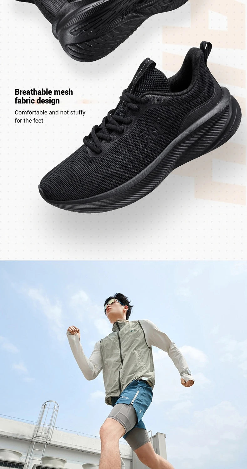 361 Degrees Fengye 5.0 Running Shoes Lightweight Wear Resistant Shock Absorbent Breathable Soft Soled Male Sneakers 672542210F