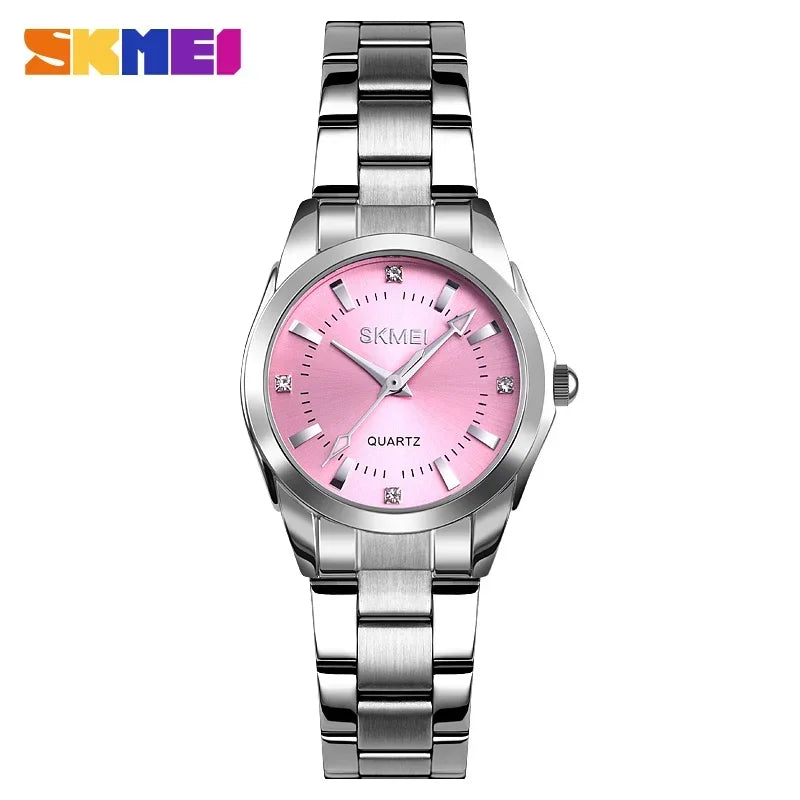 SKMEI1620 Japan Movement Luxury Quartz Watches For Women Thin Lady Hour Ladies reloj mujer Fashion Simple Quartz Women Watch