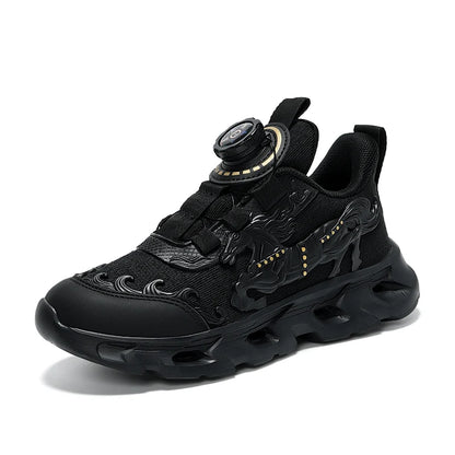 Children's Sports Shoes Fashionable Mesh Campus Student Cushioning Training Shoes New Breathable Non-Slip Daily Jogging Shoes