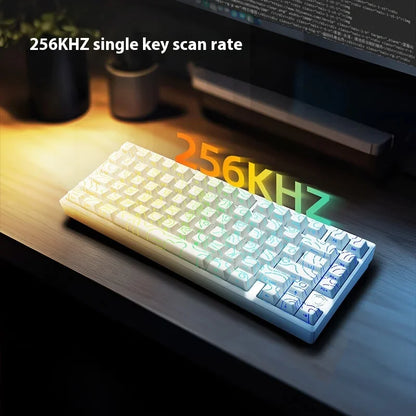 IROK MG75 PRO MG75 Max Magnetic Gaming Mechanical Keyboard RT0.001mm 8K 0.125ms Delay Aluminium RGB Hot Swap Wired Game Keyboard