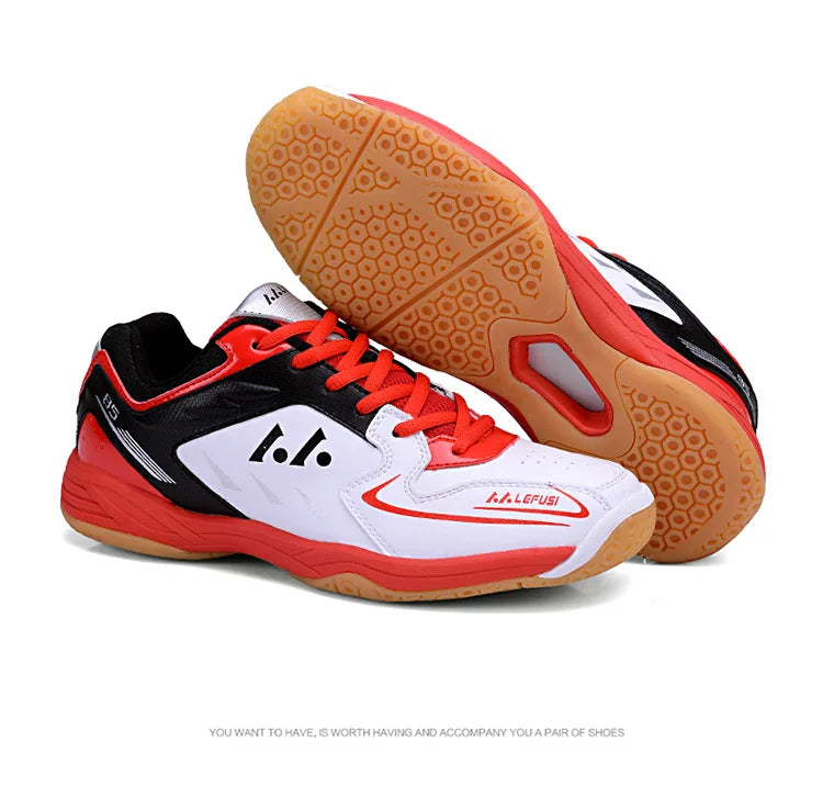 New Badminton Shoes Professional Competition Men and Women Unisex Sports Shoes Tennis Shoes Lightweight Table Tennis Sneakers