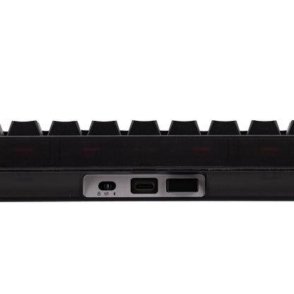 CIDOO QK61 V2 VIA-Programmable 60% Gasket Structure Wired/2.4GHz Wireless/Bluetooth Compact Keyboard with South-Facing LEDs