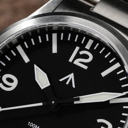 MILITADO ML18 36mm  Watch VH31 Sweep second Quartz Movement 316L Steel Sapphire BGW9 Lume 100M Waterproof Men's Wristwatch