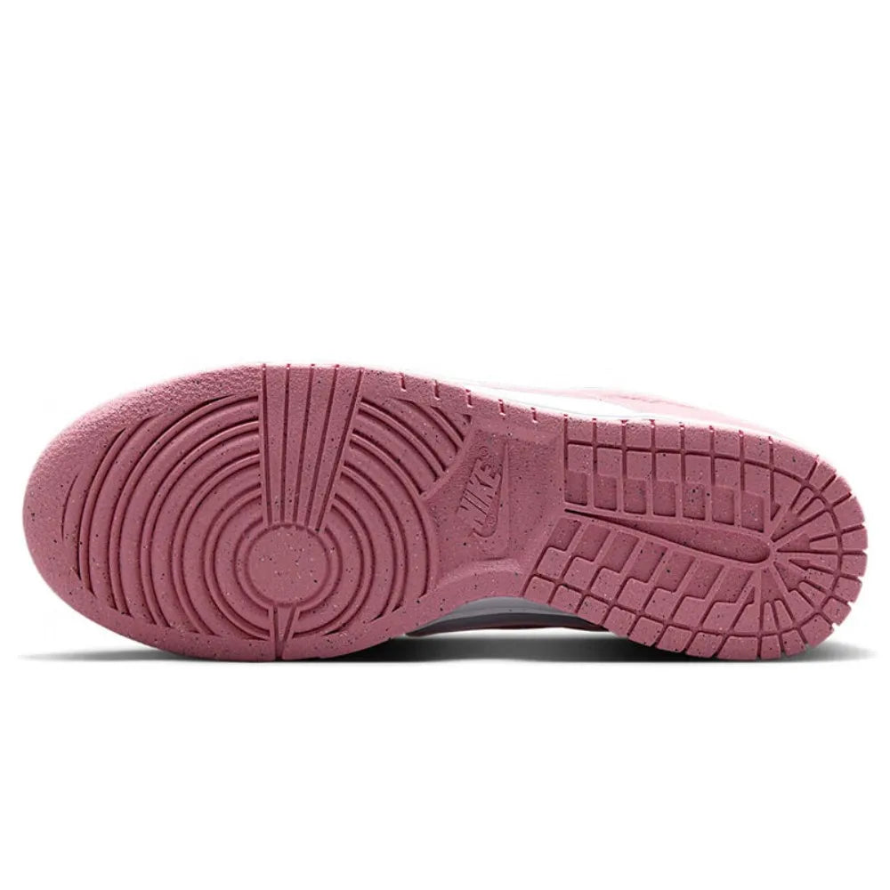 „NIKE Dunk Low Retro“ moteriški bateliai, rožiniai ir balti, žemi, retro stiliaus kasdieniai sportiniai bateliai, patvarūs sportiniai bateliai, riedlentininkų bateliai DD1873-112