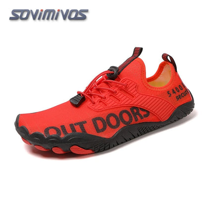 Water Shoes for Men Barefoot Beach Shoes Breathable Sport Shoes Quick Dry River White Sea Aqua Sneakers Soft Beach Sneakers