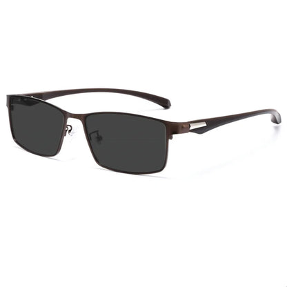 LOERHUNAR – Design de marcă pentru ochelari de soare retro pentru bărbați, destinați mediului de afaceri, pentru miopie, cu dioptrii de la 0 la -0,75, -1,0, -1,5, -1,75, -2,0, -2,5, -3,0 până la -6,0