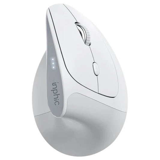 Inphic X9 PRO pionowa mysz bezprzewodowa, szybkie ładowanie Type-C, ergonomiczna i cicha mysz biurowa do laptopa, PC i komputera, mysz gamingowa