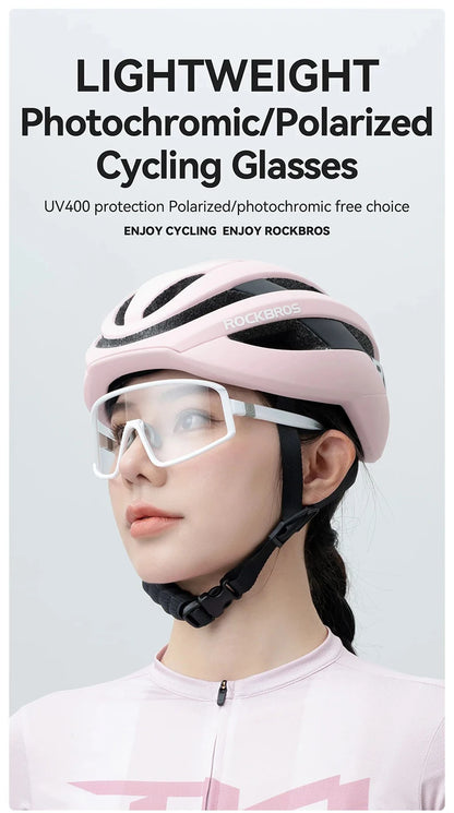 Ochelari de ciclism ROCKBROS: ochelari de soare polarizați, fotocromatici, anti-ceață, ochelari de protecție rezistenți la vânt, ochelari sportivi pentru MTB și biciclete de șosea