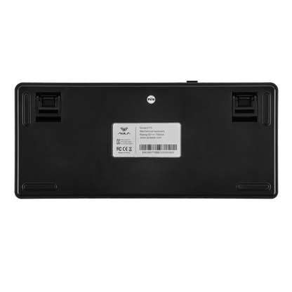 EPOMAKER AULA F75 ISO-ES 75% Spanische QWERTY Hot-Swap, Gasket-Mounted, kabelgebundene/Bluetooth/2.4GHz kabellose mechanische Gaming-Tastatur mit RGB-Hintergrundbeleuchtung