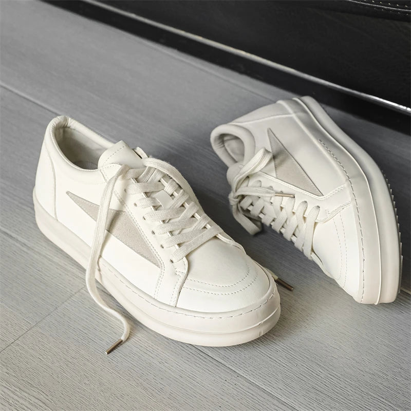 Men's Sneakers 2024 Autumn Fashion Light Street Style Breathable Trainers Casual Sports Gym Tennis Shoes