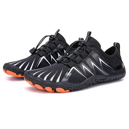 Sapatos Aquáticos Unissexo de Secagem Rápida para Homem e Mulher, Coloridos, para Praia, Natação, Surf e Beira-Mar, Ténis Aquáticos para Casal, Descalços, para Caminhada em Riachos