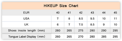 HIKEUP Latest Men's Hiking Shoes Wear-resistant Non-slip Outdoor Sneaker Rock Climbing Trekking Hunting Men Sports Suede Leather