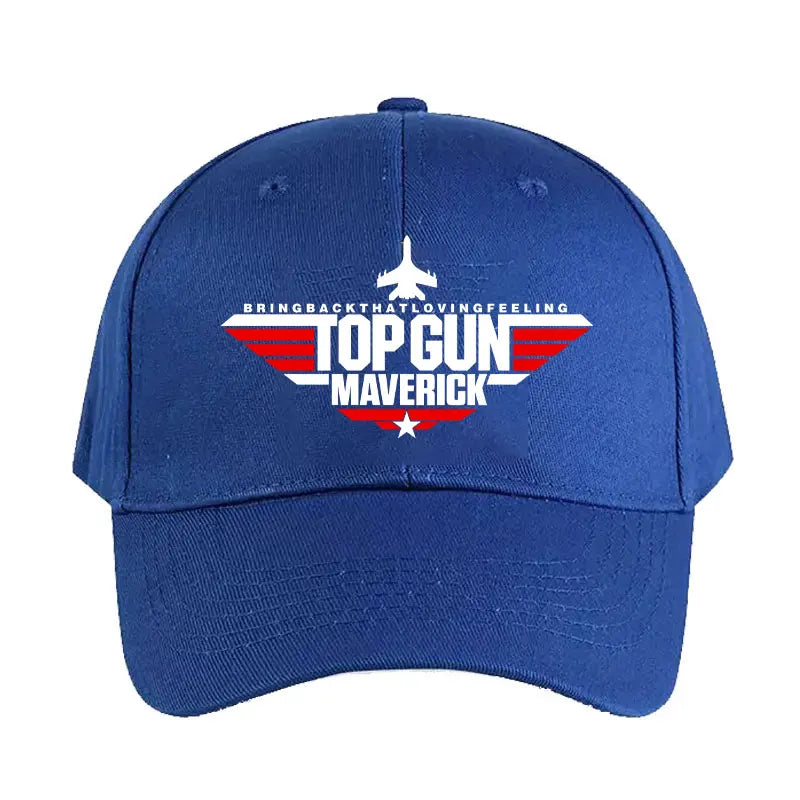 TOP GUN MAVERICK Men Classic Vintage Baseball Cap Adjustable Dad Hat with Curved Brim Casual Outdoor Sports