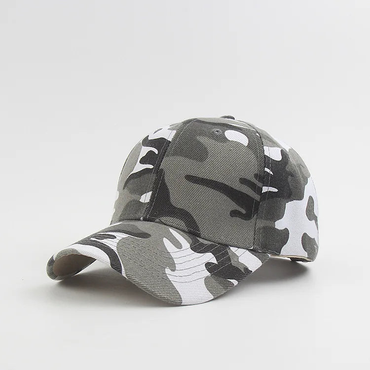Camouflage Baseball Cap Women's Men's Snapback Hip Hop Cap Group Activity Camo Hats For Women Men Army Cap Female Bone Male