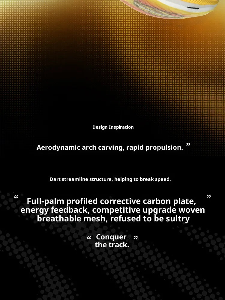 CIERSES MFXZG carbon plate marathon running racing shoes professional package support shock absorber ultra-light sports shoes