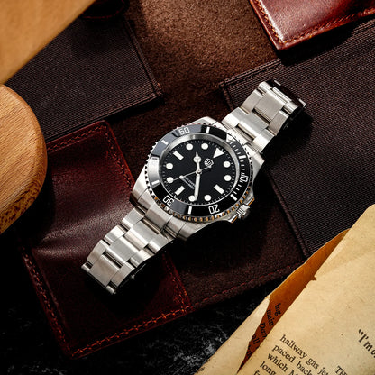 Watchdives WD1680Q V2 Men Watch VH31 Sweep Second Quartz Movement AR Sapphire Luminous BGW9 20Bar Waterproof Steel Wristwatches