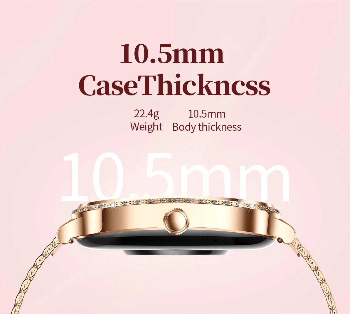 LIGE New Luxury Smart Watch Heart Rate Monitor Fashion Ladies Bracelet 2024 Bluetooth Call Smartwatch Womoen For Android IOS