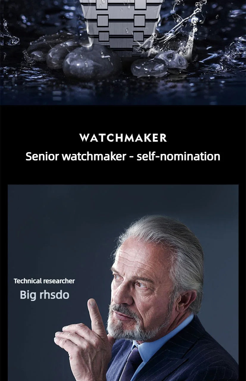 Carnival Brand IW High-End Series Luxury Sapphire Mechanical Watch Men 50M Waterproof Imported Movement Automatic Watches Mens