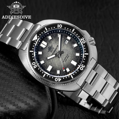 ADDIESDIVE Men's Luxury Watch 20Bar Waterproof  Display AD2511 Sapphire Glass Reloj Hombre BGW9 Super Luminous Quartz Watches