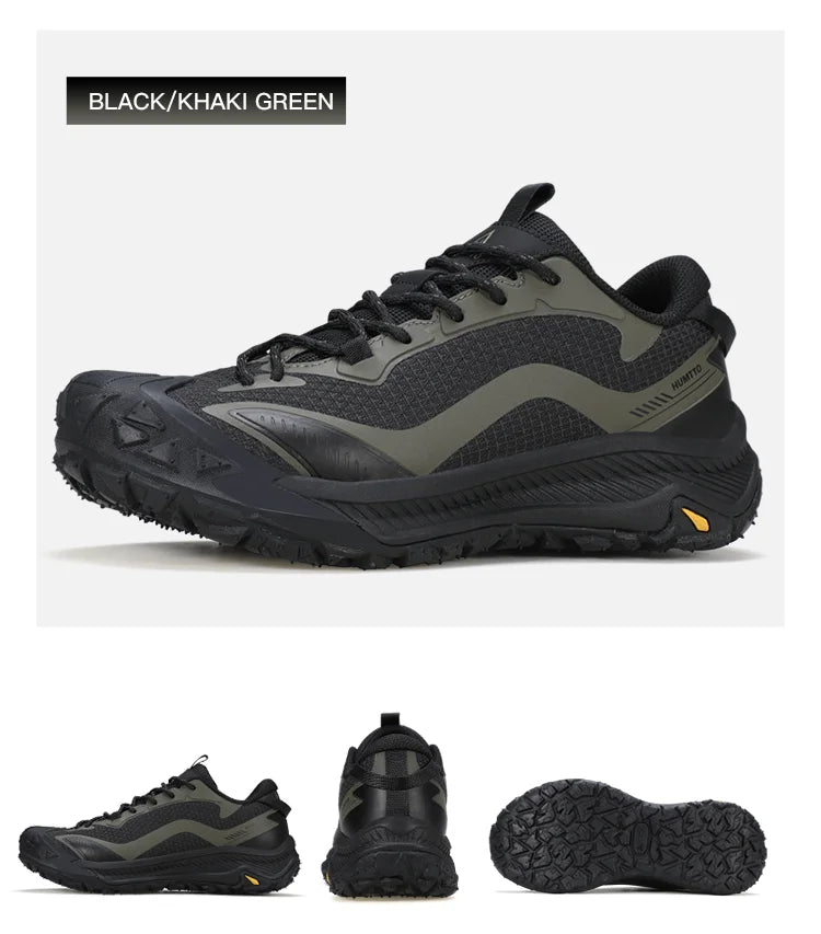 HUMTTO Trekking Shoes for Men Mountain Climbing Sneaker Outdoor Sports Shoe Breathable Walking Casual Sneakers Man Hiking Boots