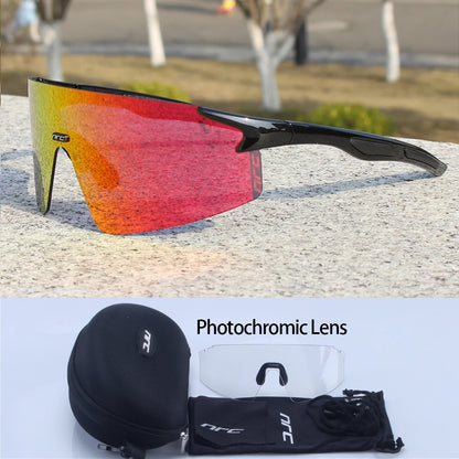 Ochelari de soare pentru ciclism marca NRC UV400 TR90, ochelari sportivi pentru bicicletă, MTB, mountain bike, pescuit, drumeții și călărie, pentru bărbați și femei