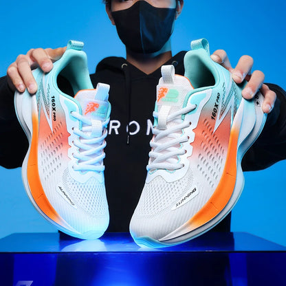 Specialty Marathon Running Shoes for Men Sports Breathable Lightweight Carbon Plate Women's Comfortable Athletic Non-Slip Sneakers
