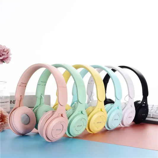 Casque audio Bluetooth Hi-Fi sans fil, circum-auriculaire, avec microphone, réduction du bruit, confortable pour les voyages et la maison