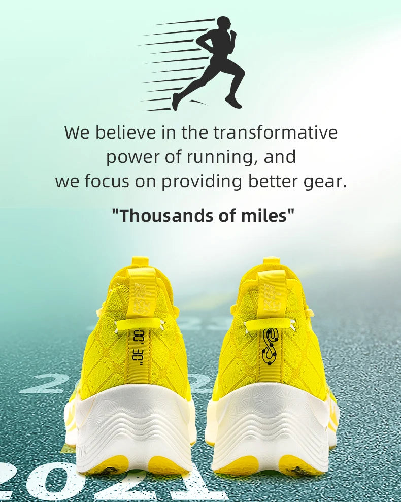 ONEMIX Carbon Fiber Plate Running Shoes Traction Shock Absorption Professional Marathon PB Racing Sports Trainers