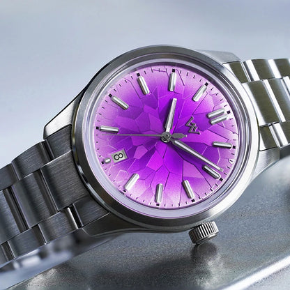 WM Watch Automatic Mechanical Men Watches NH35 Sapphire Glacier Collection 100M Water Resistant Man Welly Merck Watch WM226