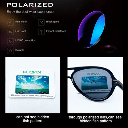 Ochelari de soare polarizați Classic Pilot pentru bărbați și femei, ochelari de soare retro mici în stil aviație, pentru bărbați și femei, la modă, cu protecție UV400, pentru condus