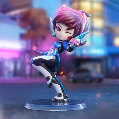 POP MART Overwatch Play of The Game Series Blind Box Mystery Box – urocze zabawki, ozdoby, figurki, dekoracje do domu, modele na biurko i lalki