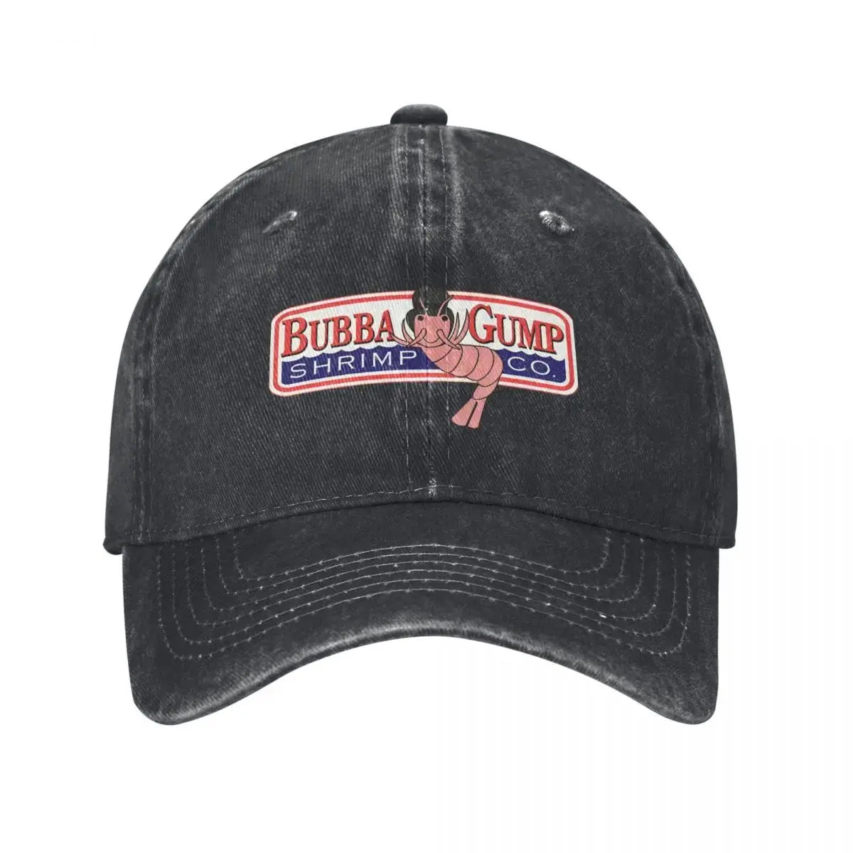 Bubba Gump Forest Shrimp Seafood Baseball Cap  Men Women Hip Hop Hats Sun Protection Outdoor Sports Baseball Caps Gift